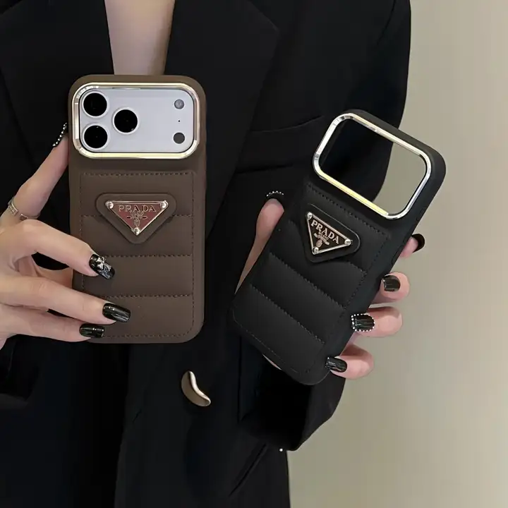 プラダ ダウンジャケット風 iphone18pro携帯ケース