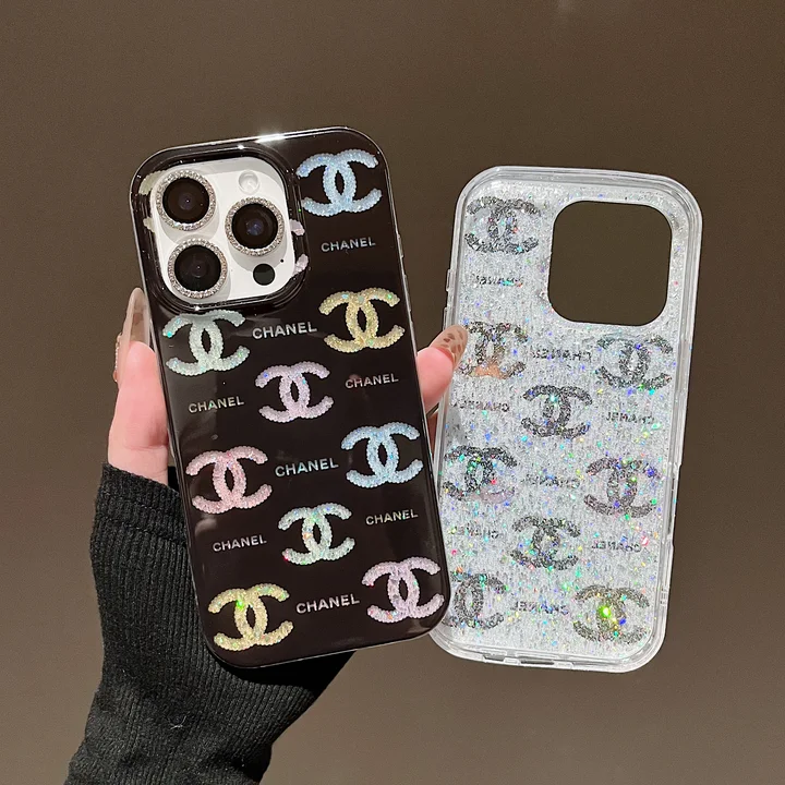 CHANEL iphone18proケース グリッター
