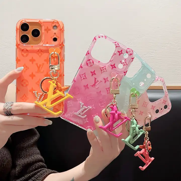 ルイビトン iphone18promaxケース バッグチャーム