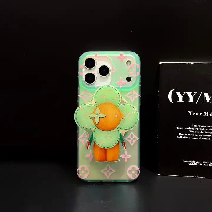 ルイヴィトン iphone18proケース サンフラワー スマホホルダー