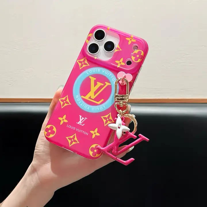 ヴィトン iphone18proケース キーホルダー 落下防止