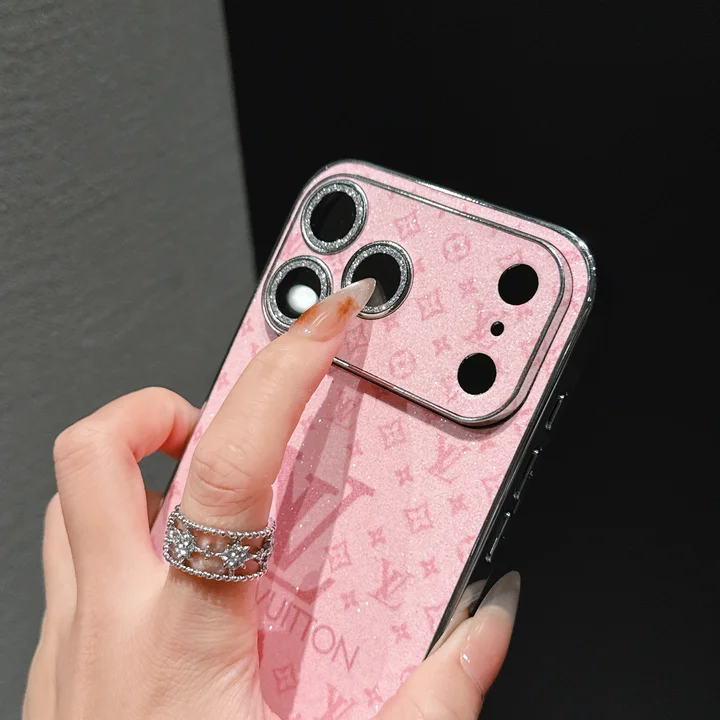 ルイヴィトン iphone18promaxケース シルバー・バンパー