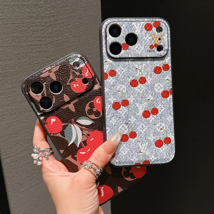 ルイヴィトン iphoen18proケース さくらんぼ柄