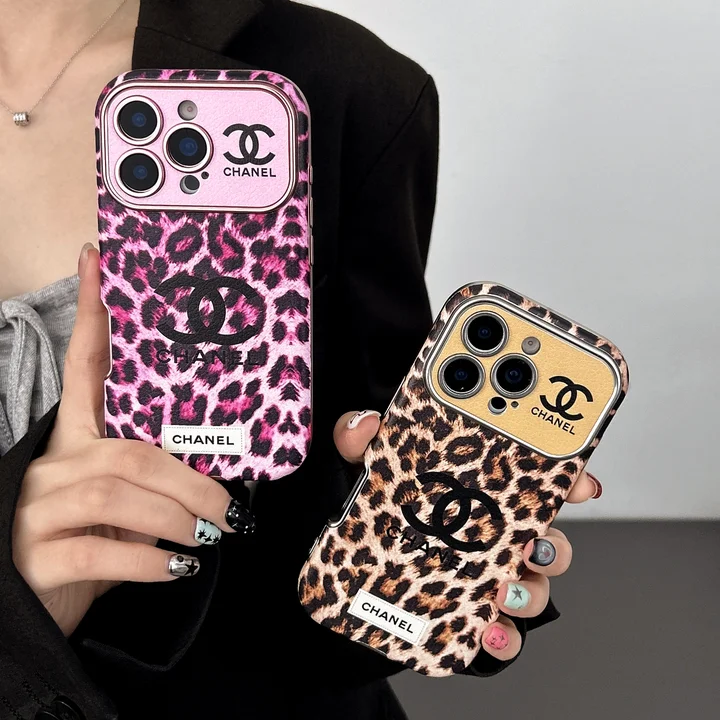シャネル iphone18proケース ヒョウ柄