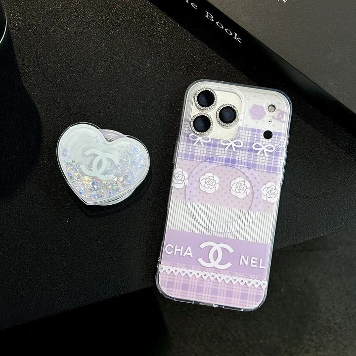 シャネル iphone18promaxケース スマホグリップ
