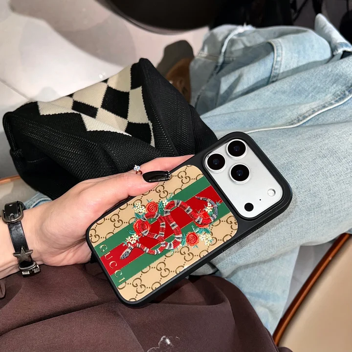 Gucci iphone18 ケース 背面 ガラス