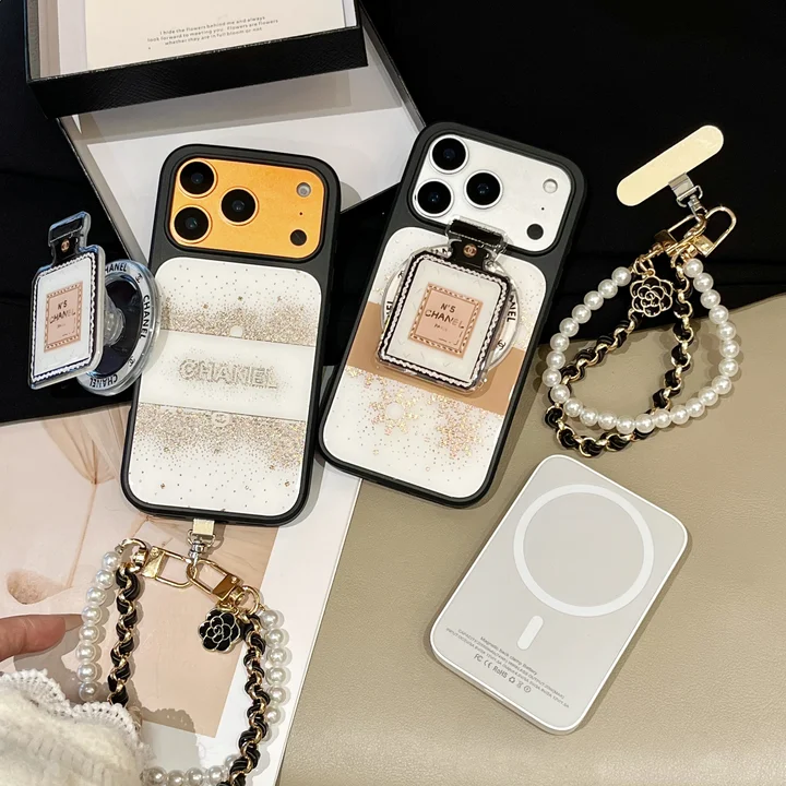 シャネルiphone18promaxケース 香水ビンスタンド