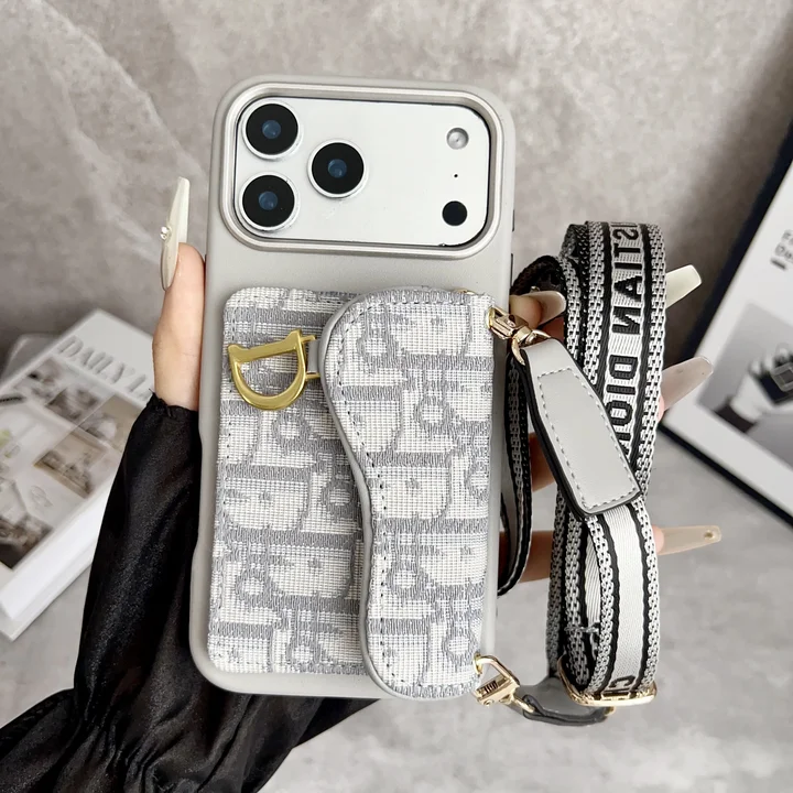 dior iphone18proケース バンド チェーン付き