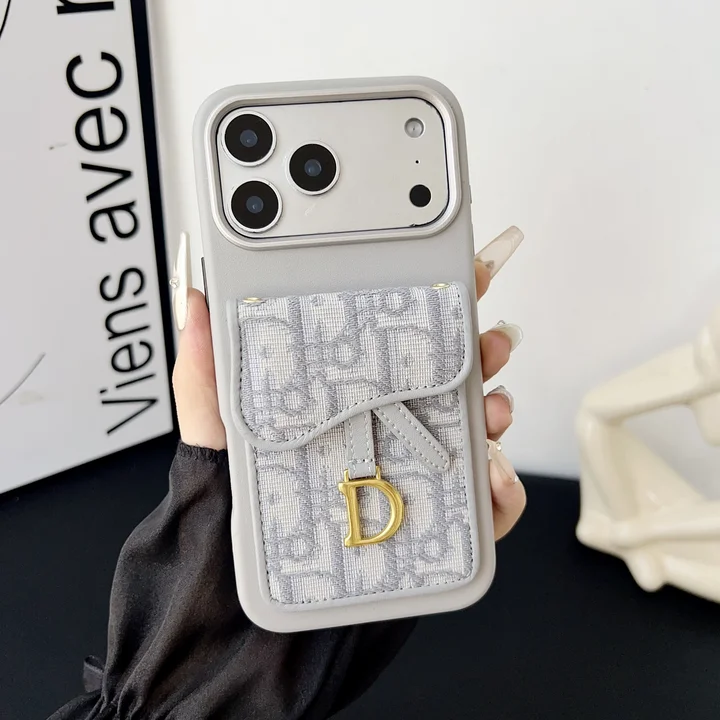 DIOR iphone18promaxケース 縦型 背面 収納