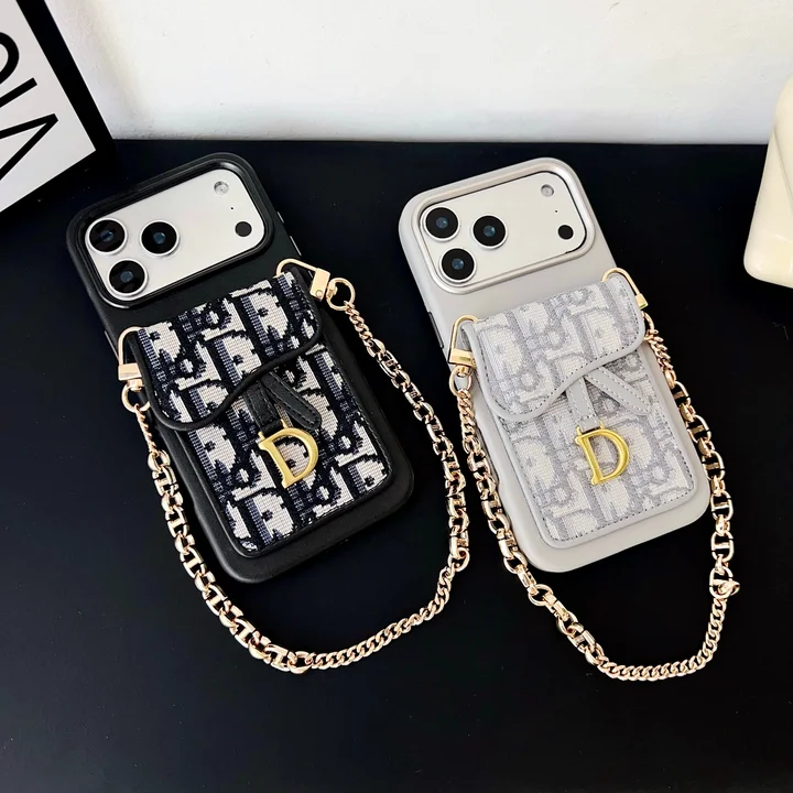 ディオール iphone18promaxケース 縦型 ショルダー
