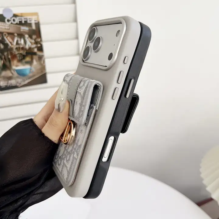 ディオール iphone18proケース ポケット付き