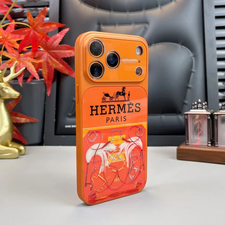 エルメス iphone18proケース アクリル素材