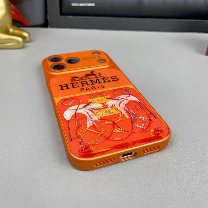 エルメス iphone18 ケース オレンジ おしゃれ