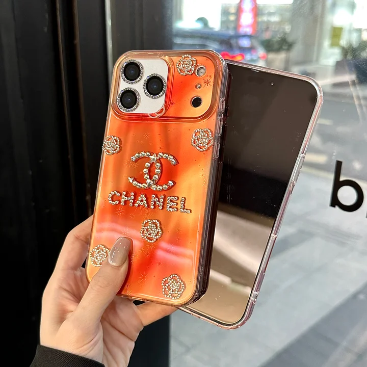 chanel iphone18promax ケース ラインストーン キラキラ