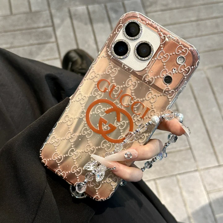 グッチ iphone18proケース 手首掛け ストラップ