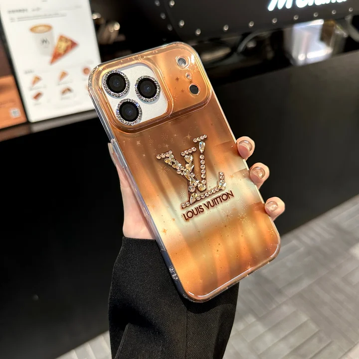 キラキラ LVロゴ iphone18proケース