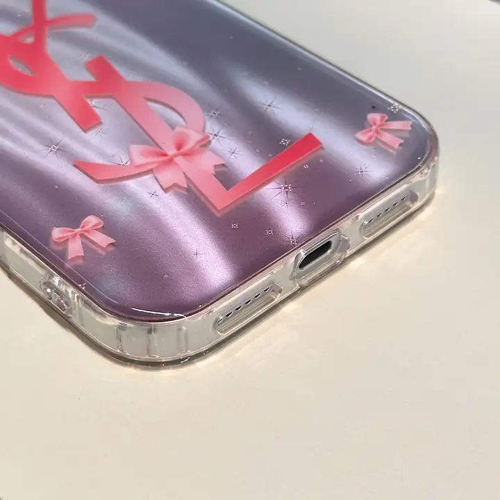 サンローラン iphone18proケース 女子 可愛い