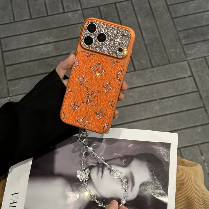 ルイヴィトン iphone18proケース ダイヤ柄