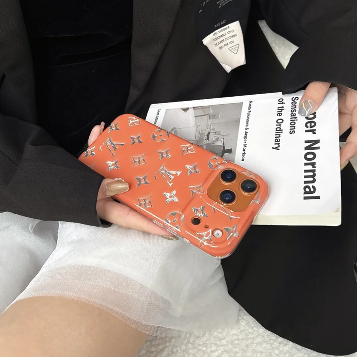 ルイヴィトン iphone18pro 携帯ケース オレンジ