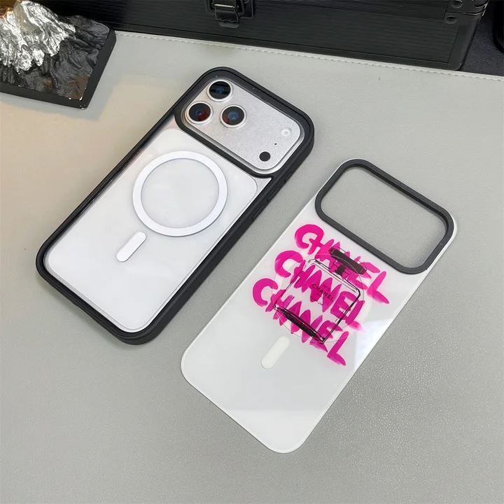 シャネル iphone18promaxケース 背面 ガラス