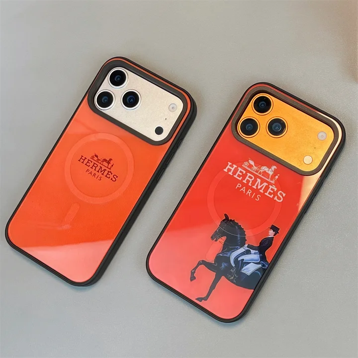 エルメス iphone18proケース 強力磁石 ワイヤレス充電対応