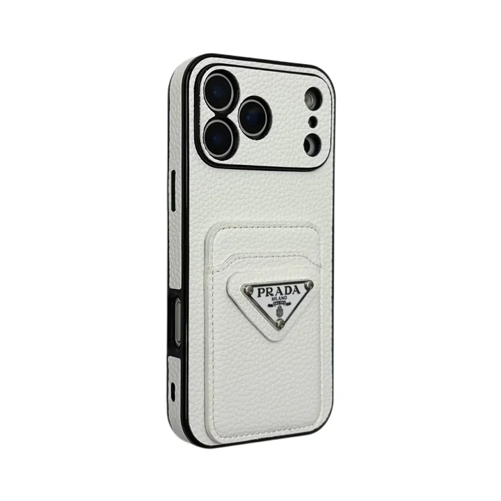 プラダ サフィアーノレザー iphone18promaxケース