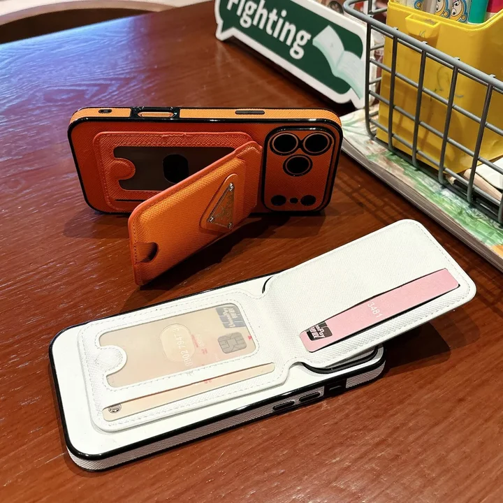 プラダ iphone18proケース 十字纹 レザー