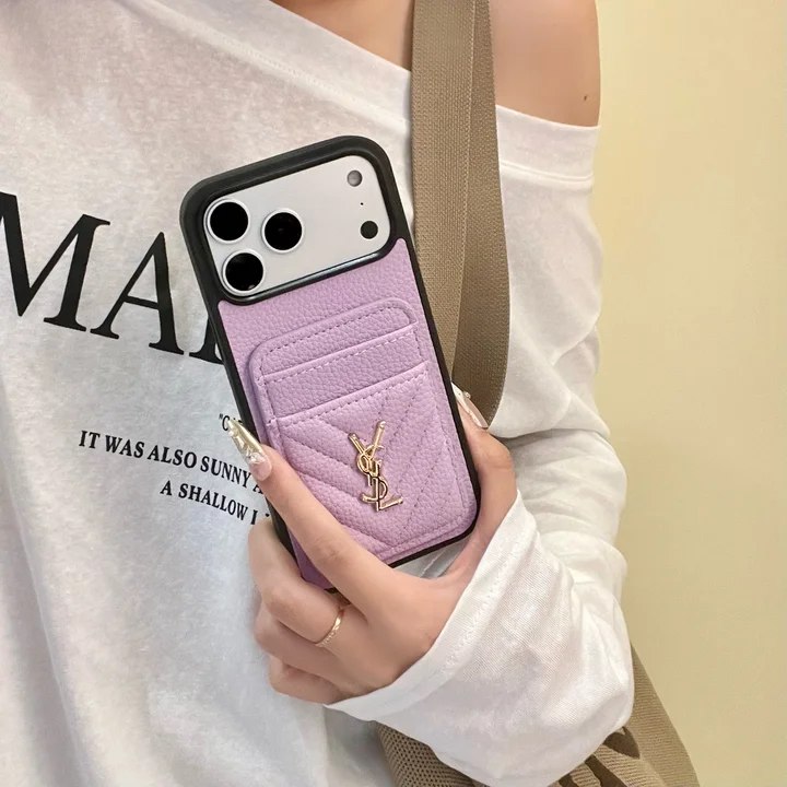YSL メタルロゴ iphone18proケース