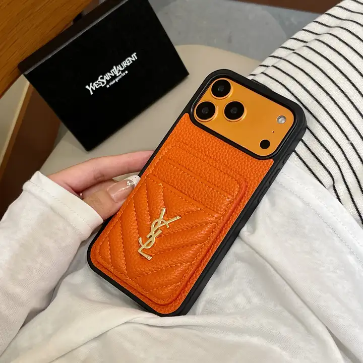 YSL メタルロゴ iphone18proケース