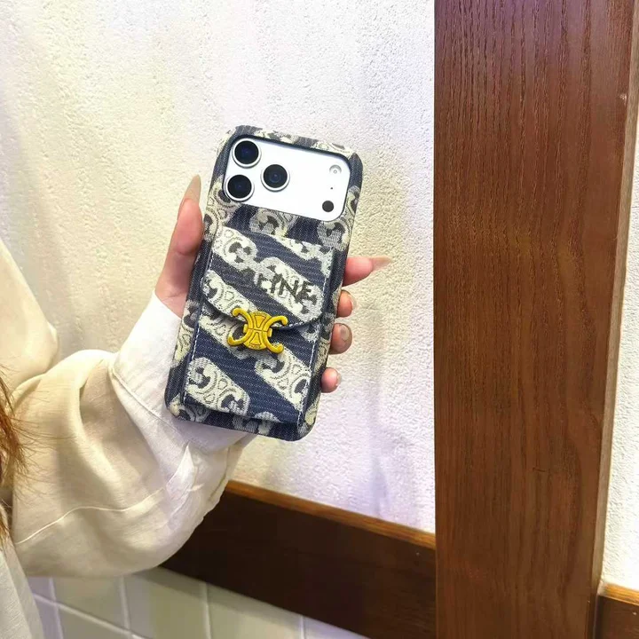 セリーヌ iphone18pro携帯ケース 背面 収納