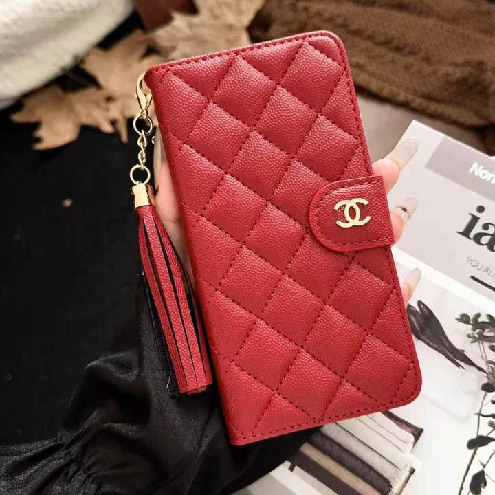 chanel iphone18promaxケース カード収納 小銭入れ
