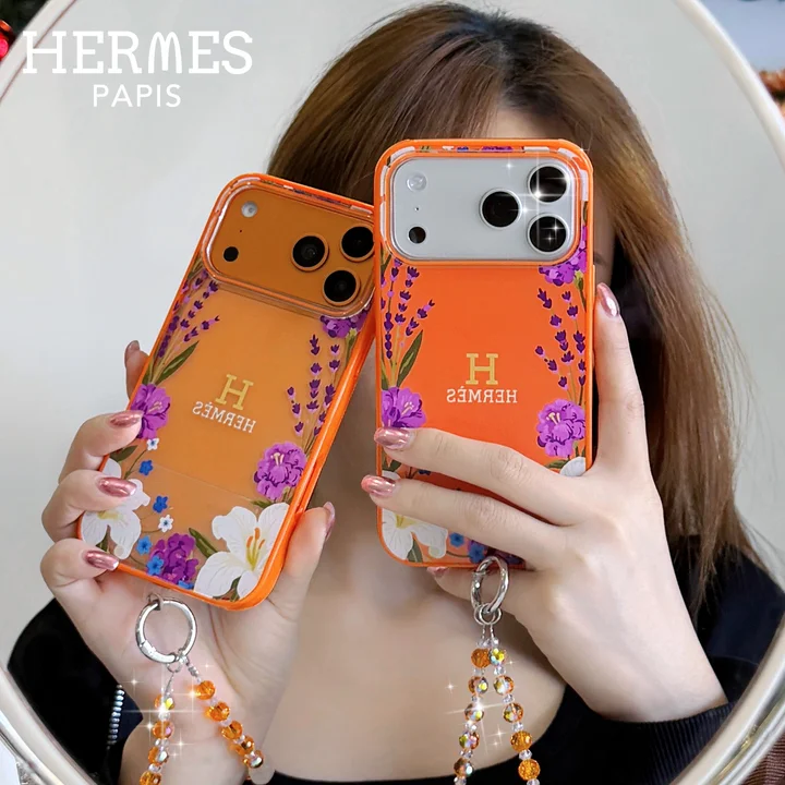 Hermes iphone18pro ケース ストラップ 付き