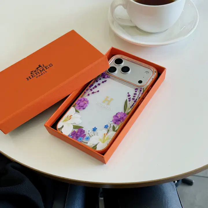 Hermes 透明 iphone18proケース