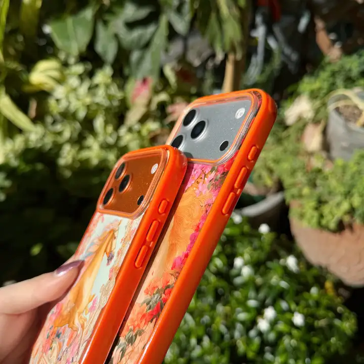 hermes iphone18promaxケース 馬柄