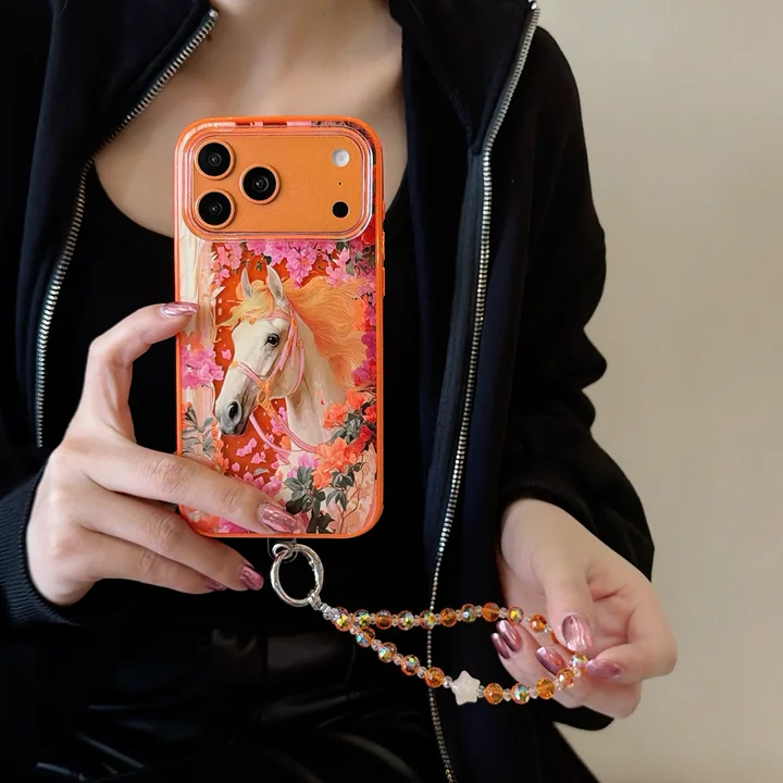 エルメス iphone18pro ケース 花柄