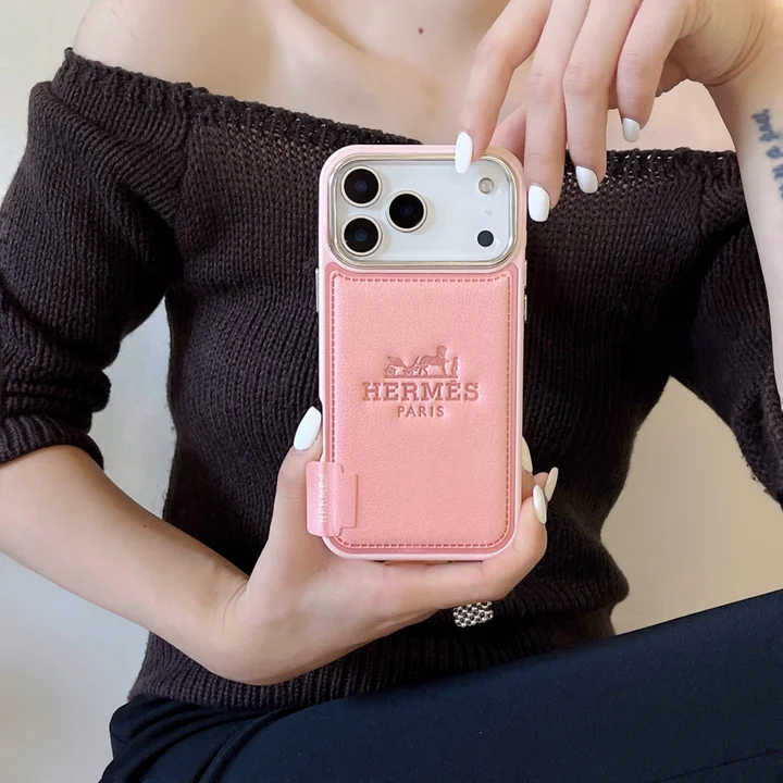 エルメス iphone18pro ケース レザー