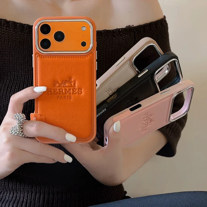 エルメス iphone18promax ケース エンボ加工