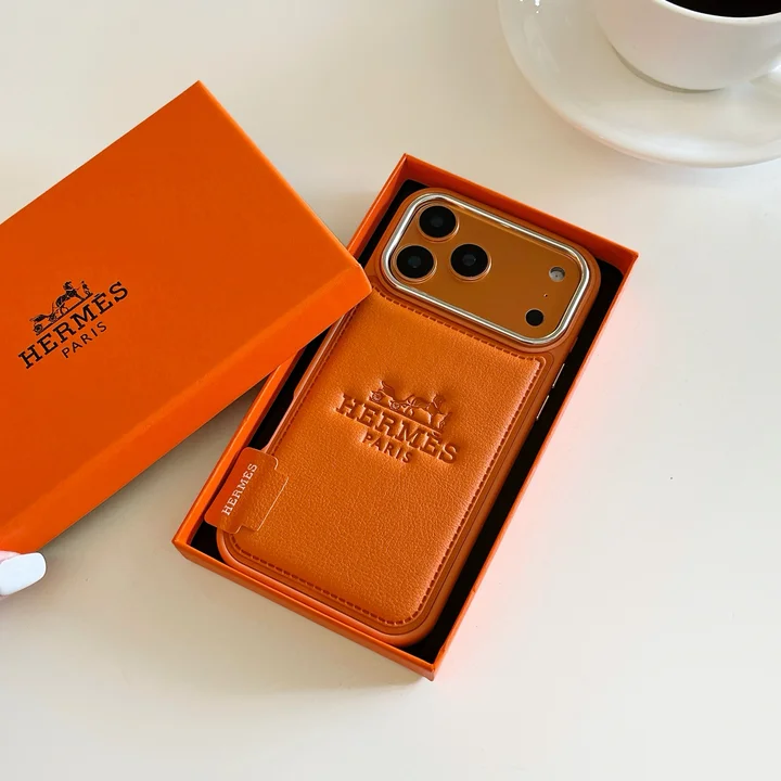 hermes iphone18proケース メッキシルバー