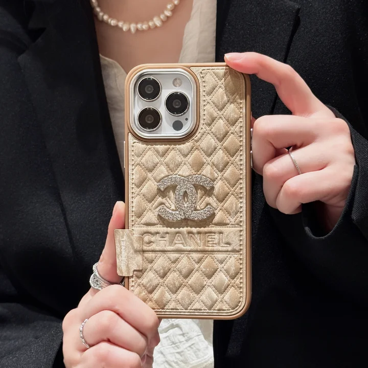 シャネル iphone18ケース キラキラ ココマーク