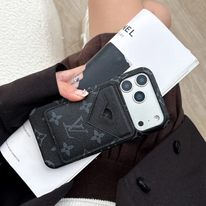 ビトン iphone18proケース マグネット カードホルダー