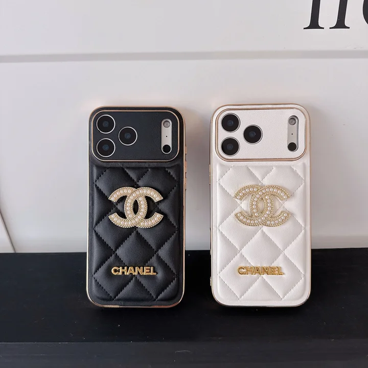 chanel iphone18proケース マトラッセ レザー