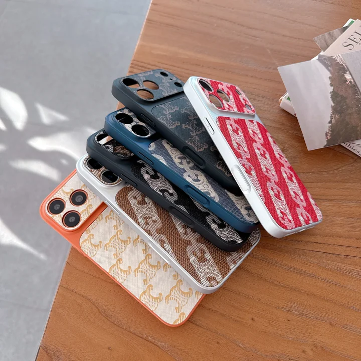 CELINE iphone18promaxケース puレザー
