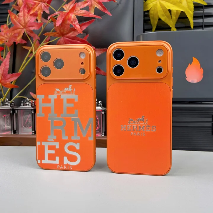 エルメス iphone18proケース 背面 ガラス