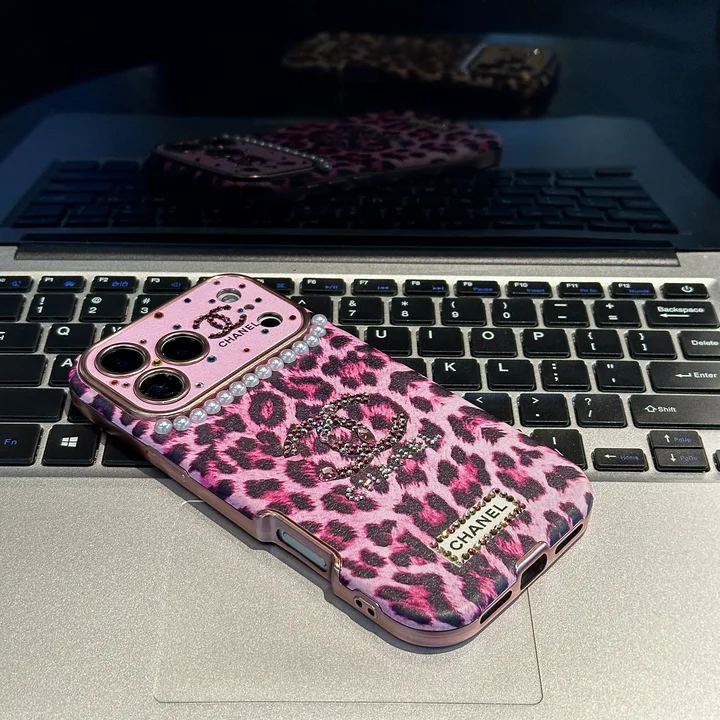 chanel iphone18proケース 落下防止 ストラップ