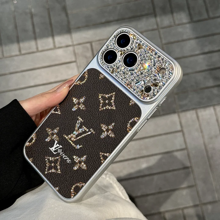 ルイヴィトン iphone18proケース ラメ レンズ保護