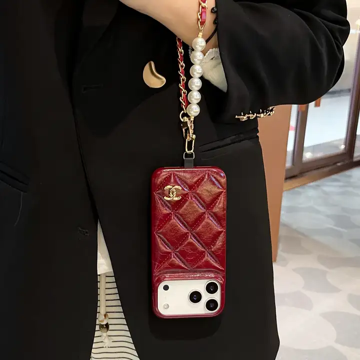シャネル キルティング レザー iphone18promaxケース