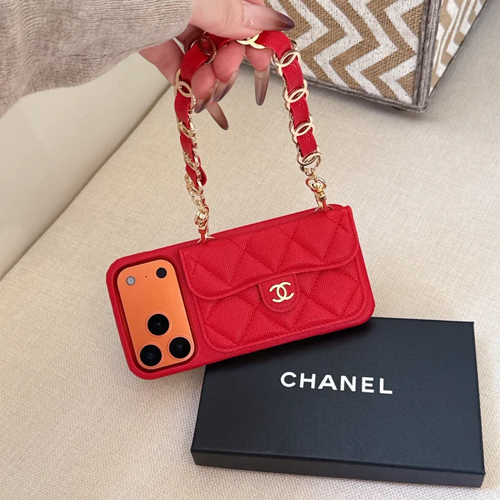 chanel iphone18ケース マトラッセ レザー