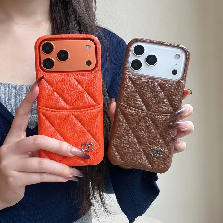 シャネル iphone18promaxケース 背面 収納