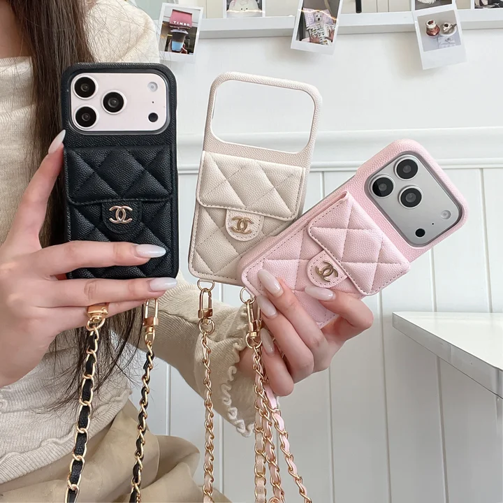 シャネル アイフォーン18proケース スマホショルダー