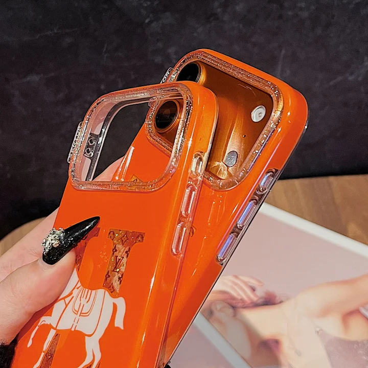 エルメス iphone18promax保護ケース キラキラ